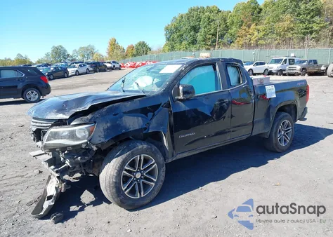 2019 Chevrolet Colorado Wt from USA, damaged, VIN 1GCHTBEN7K1123236